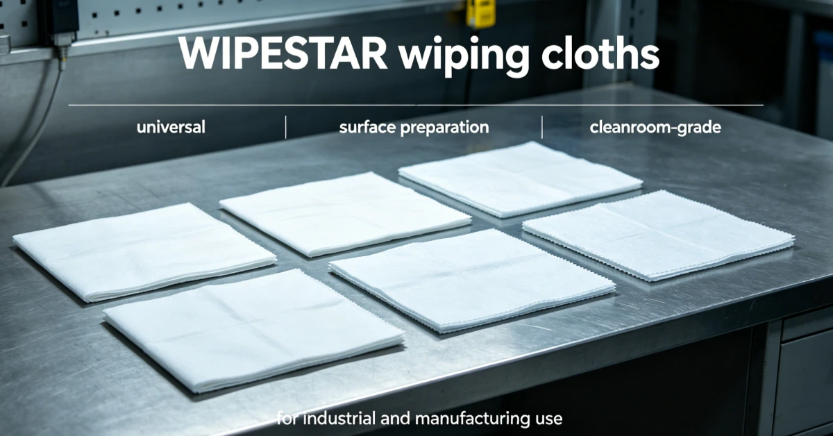 Everything You Need to Know About WIPESTAR Wiping Cloths: A Complete Material and Application Guide