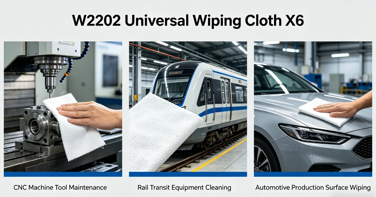 W2202 Universal Wiping Cloth (X6) Review: Why Precision Manufacturers Choose the X6 Grade