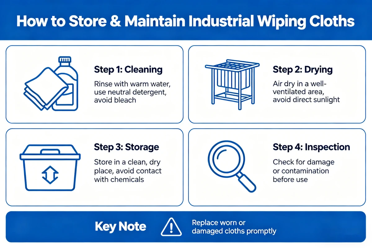 WIPESTAR cleanroom wipe handling techniques: proper gloved handling and controlled unfolding in ISO class cleanroom environment