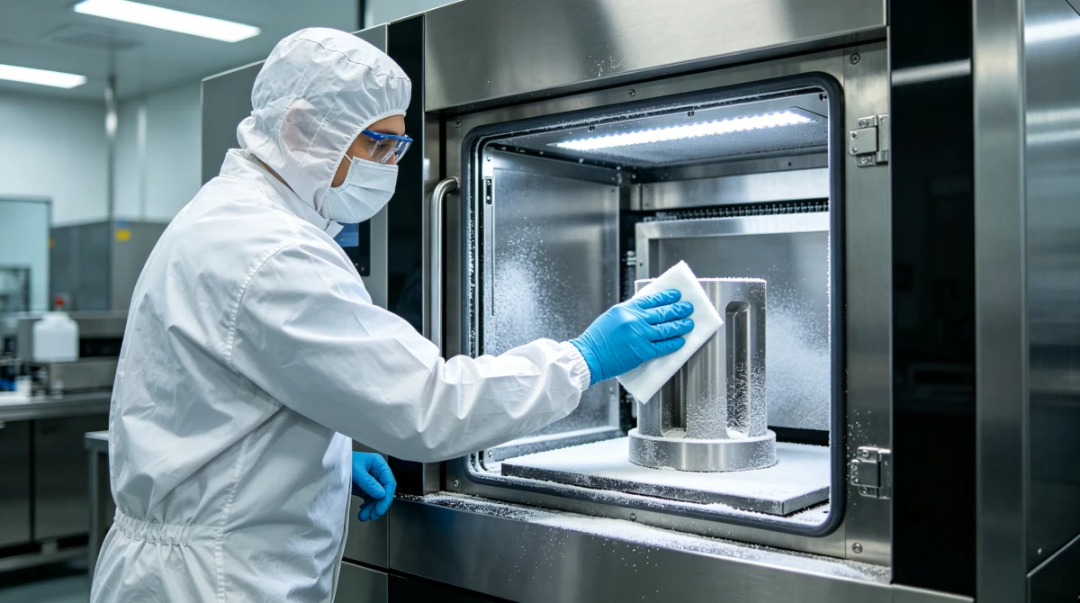 Titanium Powder in Your Build Chamber? One Contaminated Wipe and You’ve Got a Fire Risk.