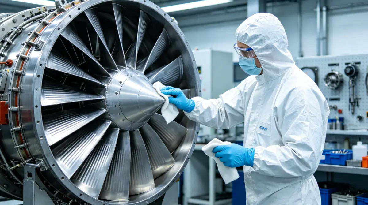 Industrial Wiping Cloths for Aerospace Component Cleaning: What NADCAP Auditors Look For in Your Consumable Program