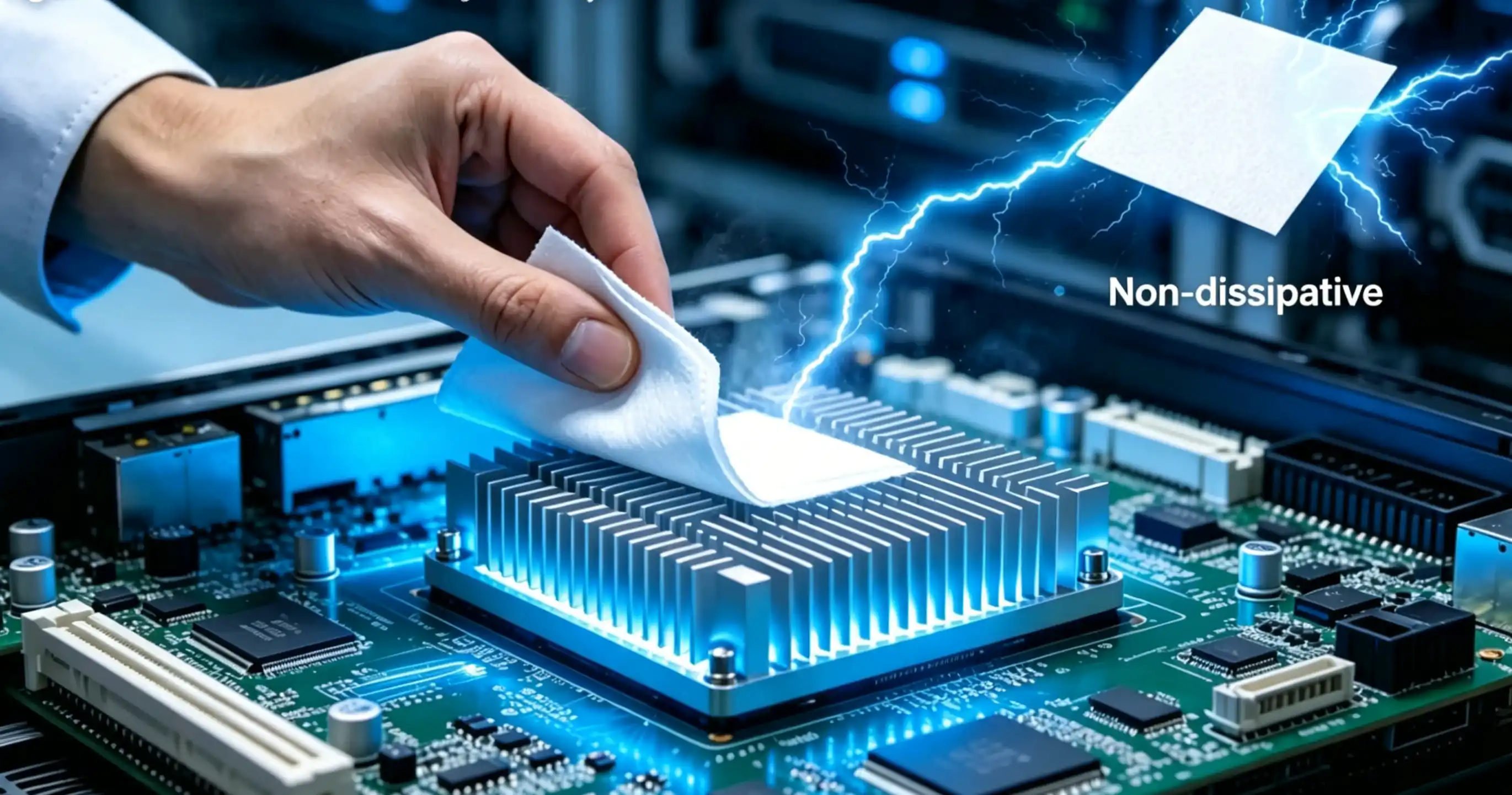 Industrial Wiping Cloths for Data Center and Server Equipment Maintenance: The Consumable That Affects Your Uptime SLA