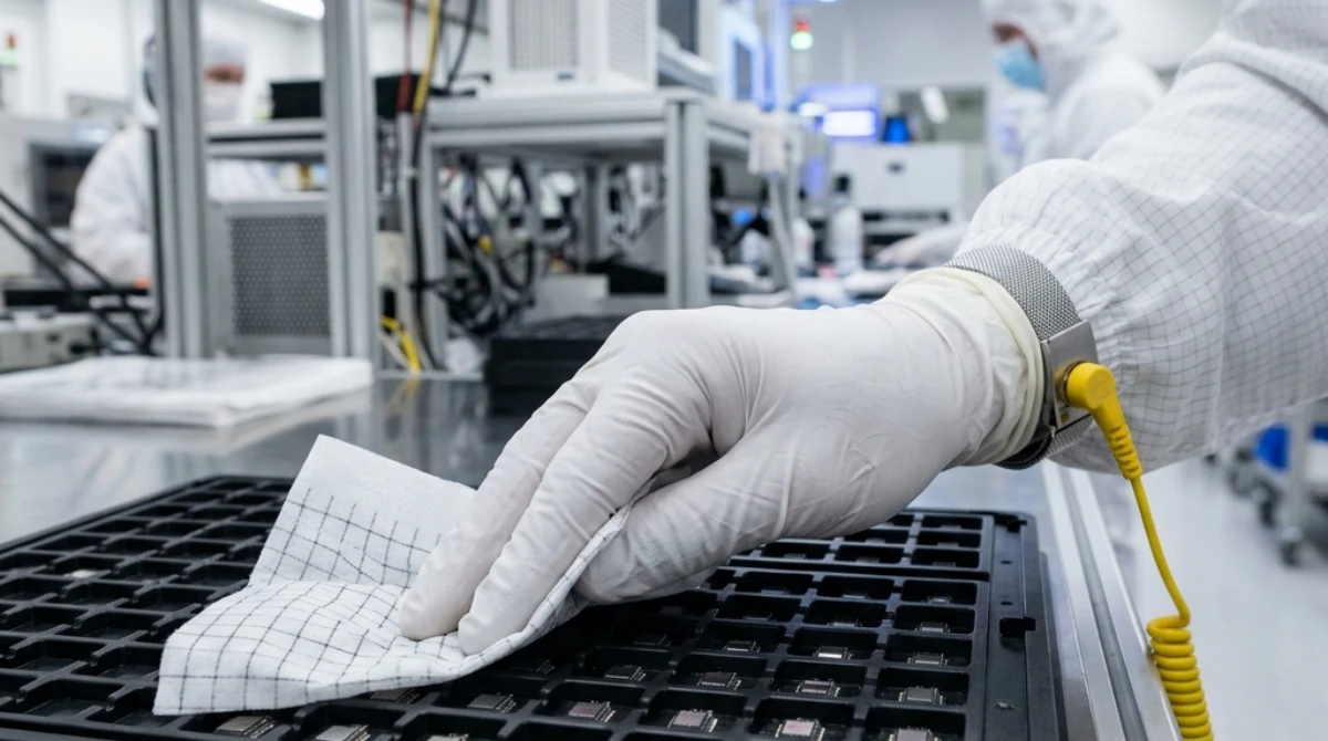 ESD-Safe Industrial Wipes: How to Prevent Static Damage in Electronics Manufacturing