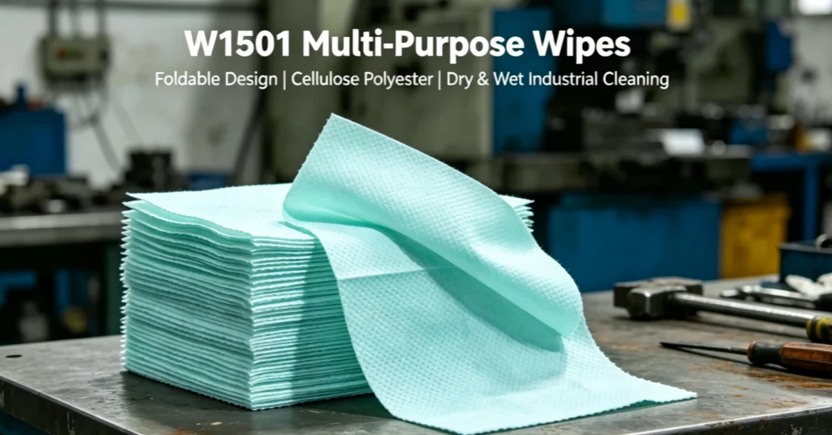 W1501 Multi-Purpose Wipes Foldable: The Surface Wipe That Earns Its Place on Every Workbench