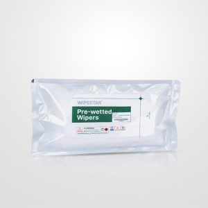 G2101 Pre-wetted Cleanroom Wipes – WIPESTAR – 23cm x 28cm