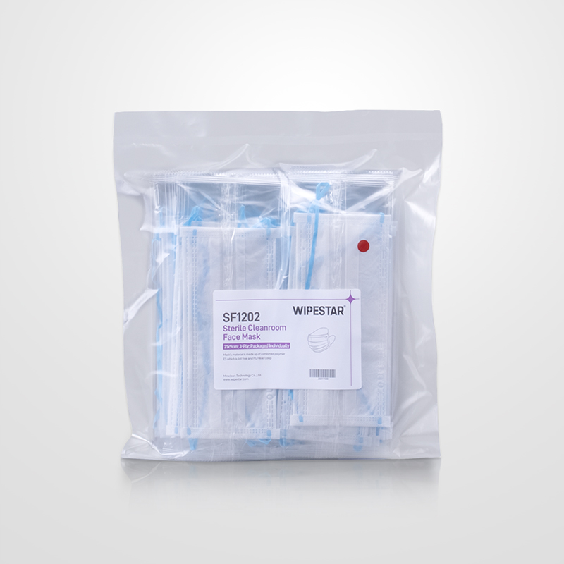 SF1202 Sterile Cleanroom Face Masks - Sterile Cleanroom Face Masks