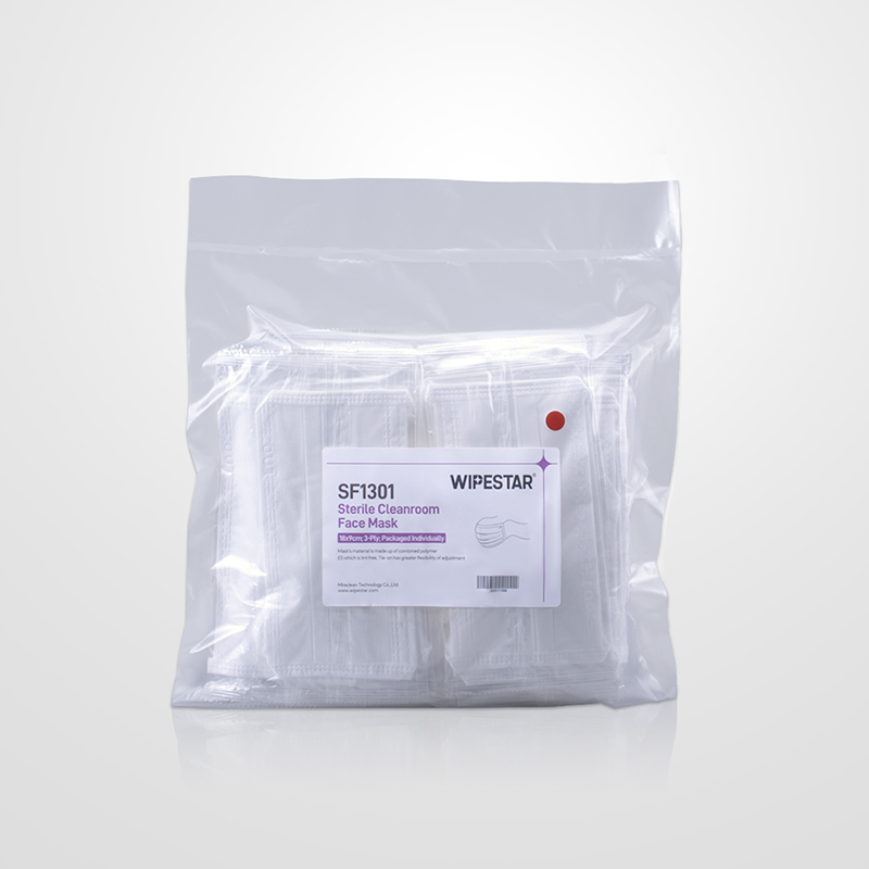 SF1301 Sterile Cleanroom Face Masks - Sterile Cleanroom Face Masks