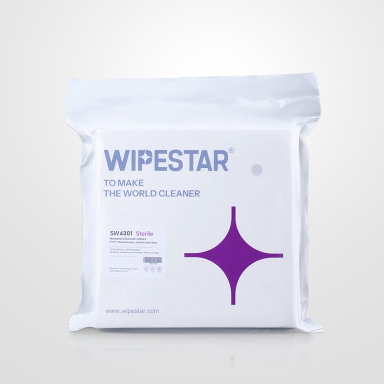 SW4301 Sterile Nonwoven Cleanroom Wipers