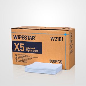 W2101 Universal Wiping Cloth (X5) – WIPESTAR – 25cm x 35cm