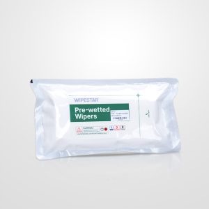 G2201 Pre-wetted Cleanroom Wipes – WIPESTAR – 23cm x 23cm