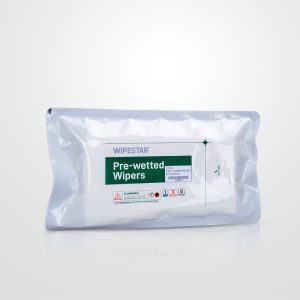 G2301 Pre-wetted Cleanroom Wipes – WIPESTAR – 23cm x 23cm